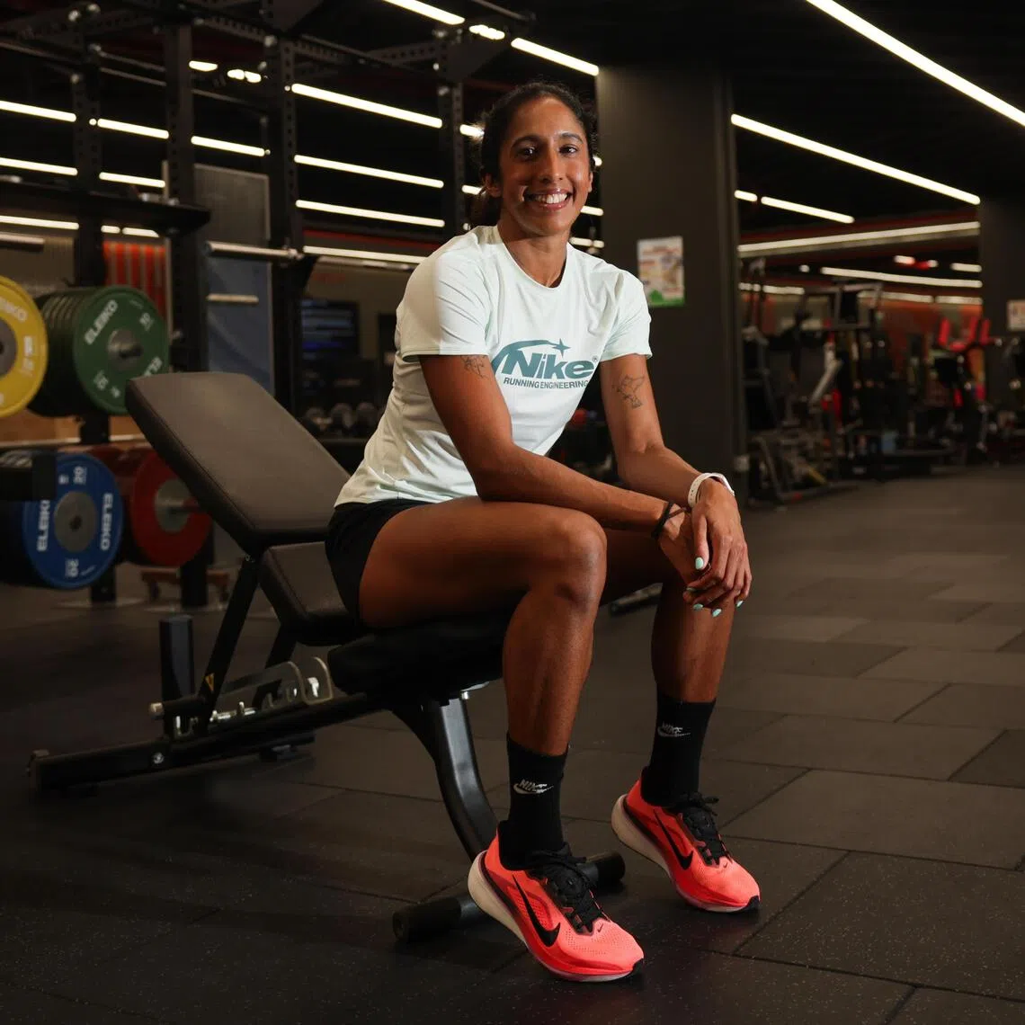 Shanti Pereira comes into the 2026 Asian Games as the 200m defending champion.