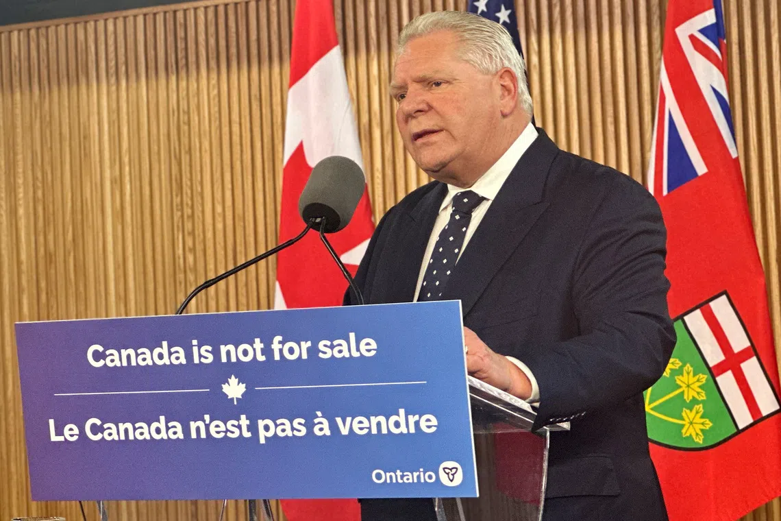 Ontario premier provokes Trump's ire once again with Reagan ad
