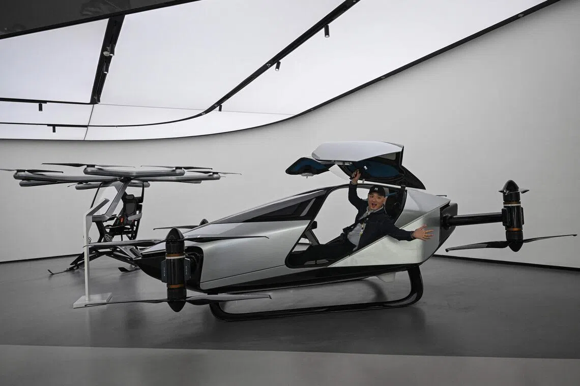 Competition is heating up among global tech giants over the future of aerial mobility.