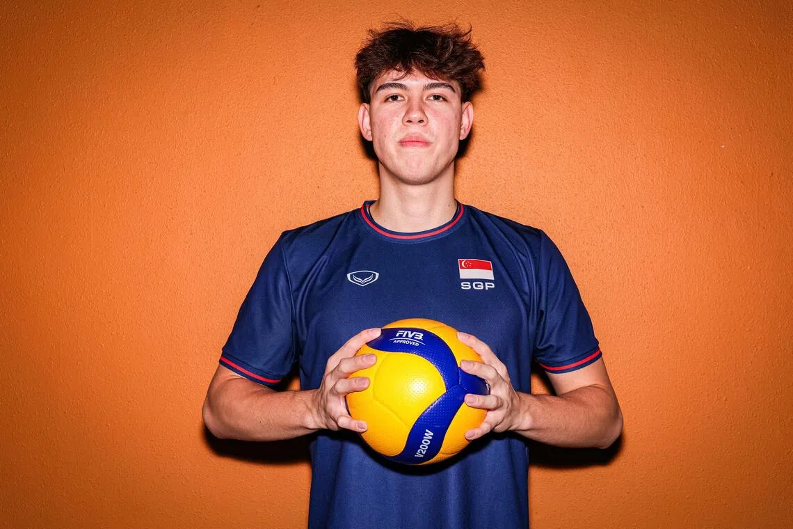 Singapore volleyball player Jordan Wong will be joining Volleyball Vietnam League champions Bien Phong.