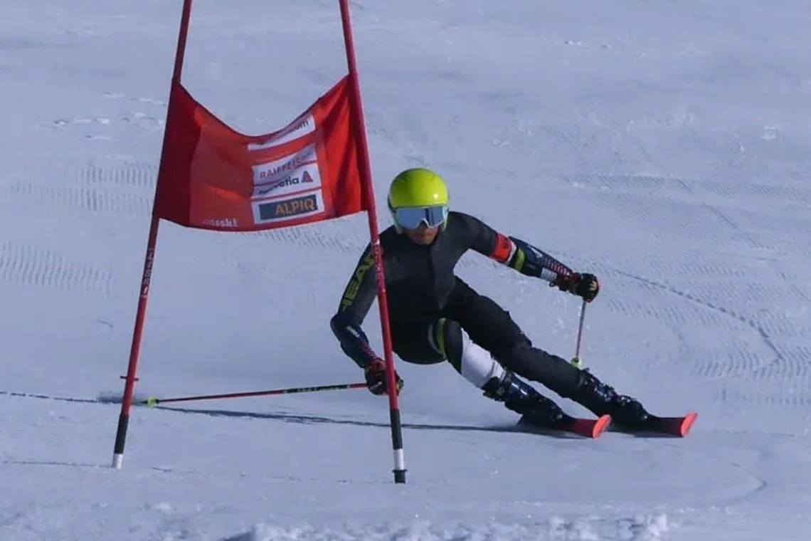 Faiz Basha competing at the Aug 25-Sept 8 Winter Games held at the Coronet Peak Ski Area in Queenstown, New Zealand. 



