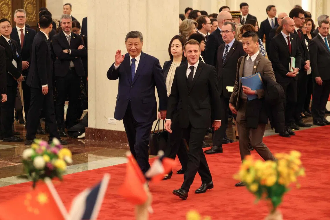 France’s Macron tells Xi China, France must overcome ‘differences’