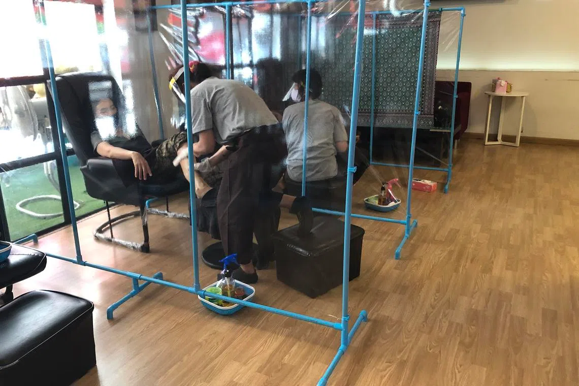Massage shops set for stricter rules; no rooms, partitions or cubicles in open-concept outlets