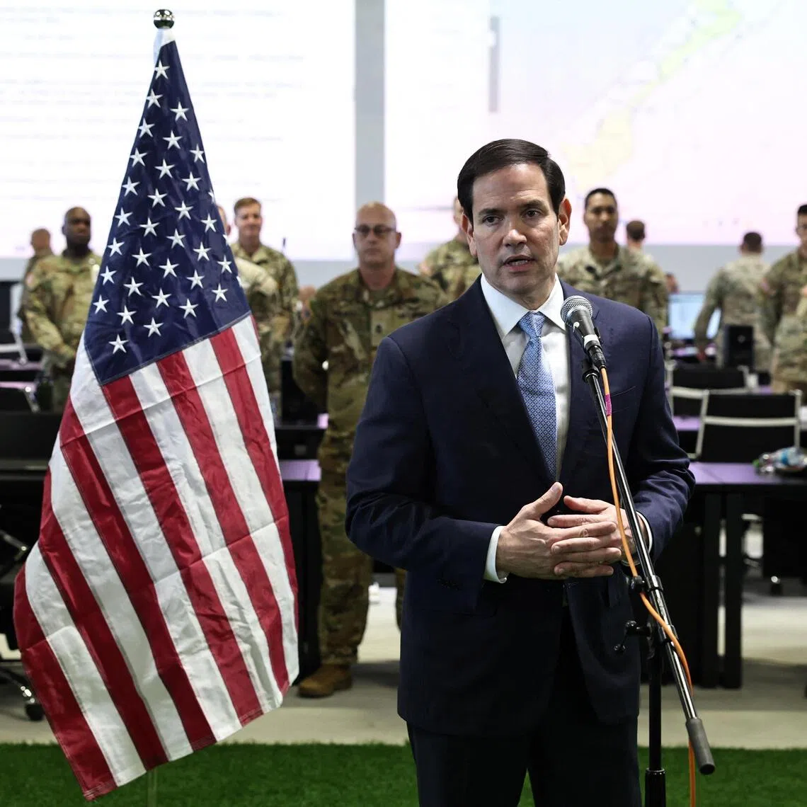 US Secretary of State Marco Rubio met with the families of two captives during his visit to Israel.