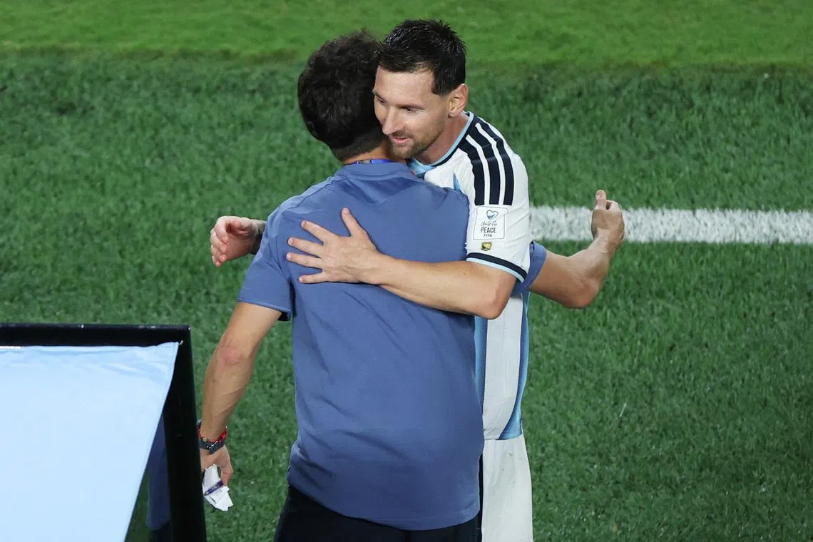 Messi's inexplicable feats no longer a surprise, says coach Scaloni