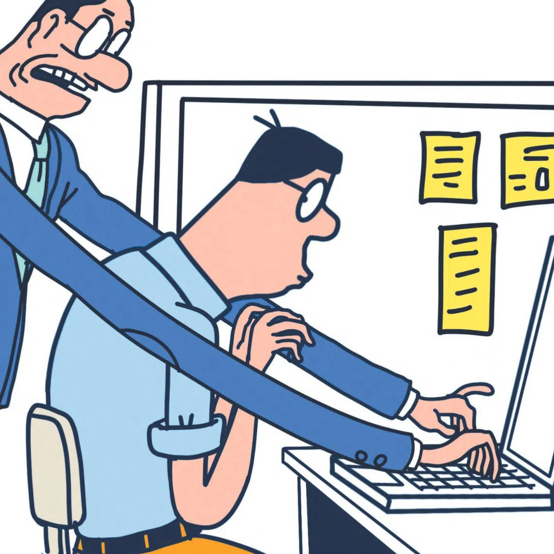 There is a difference between a boss who checks in on employees and one who constantly hovers like a “helicopter parent” over them.
