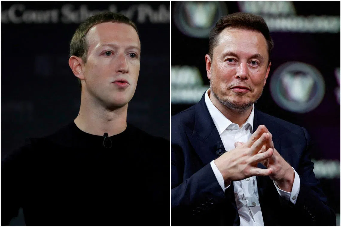 A billionaire brawl would indeed mark the greatest act of showmanship yet from the heads of the world’s most powerful social media platforms.