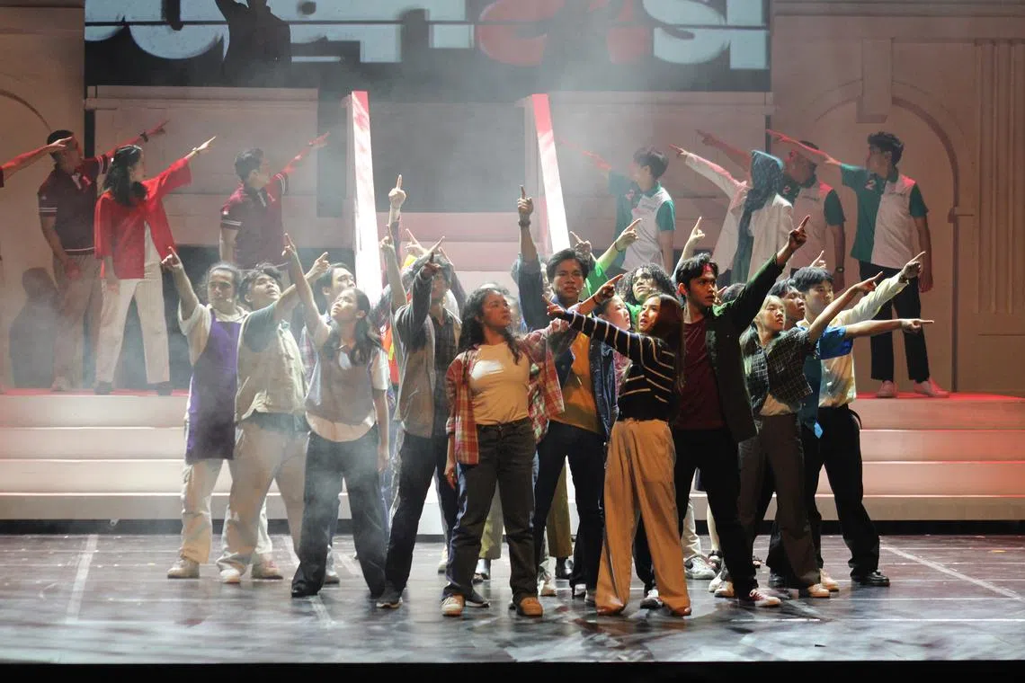 Polarisasi Musikal (Polarisation the Musical) told a cautionary tale of how divisive Indonesian politics can be.
