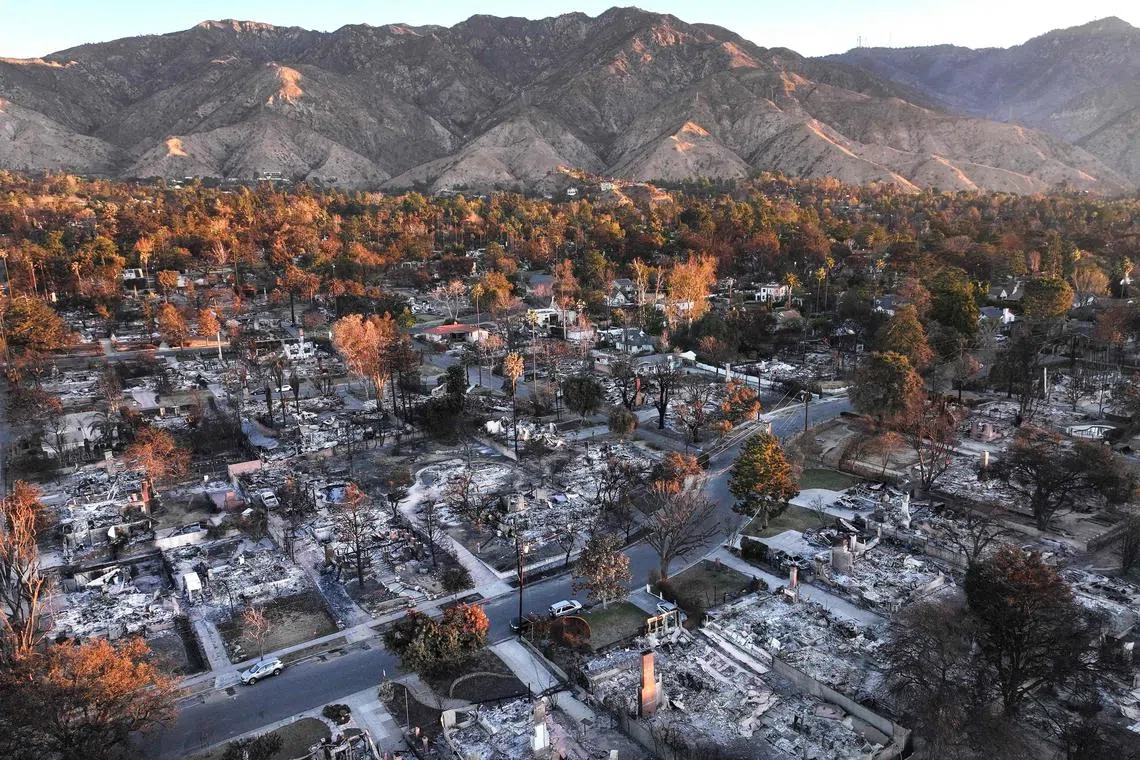 Multiple wildfires which were fueled by intense winds have burned across Los Angeles County leaving at least 27 dead with over 180,000 people having been under evacuation orders. 