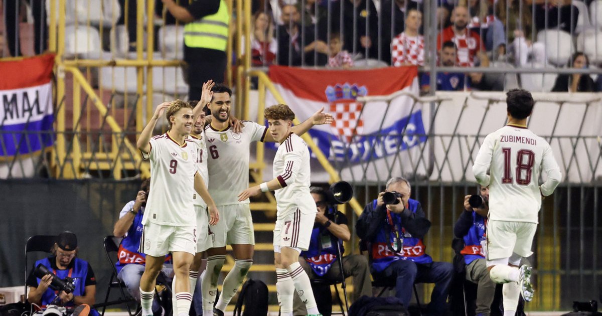 Spain rally to beat Croatia, Kane shines for England in Nations League