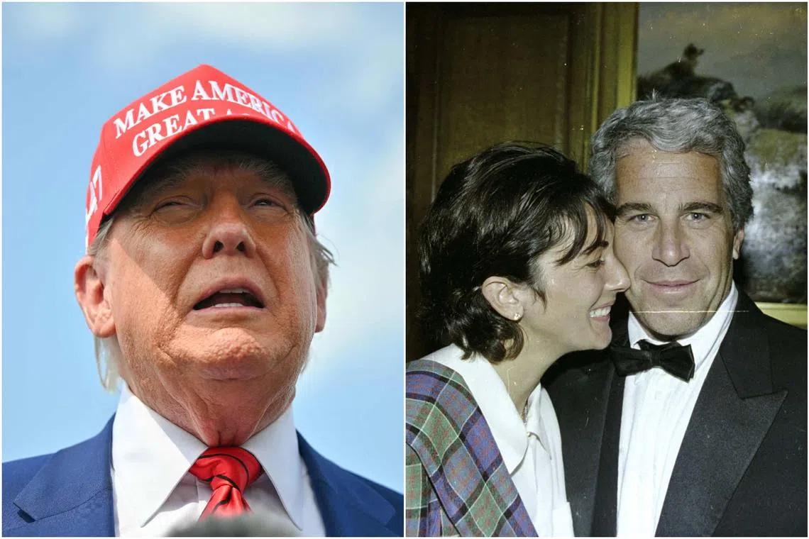 US President Donald Trump knew Jeffrey Epstein socially in the 1990s and early 2000s.