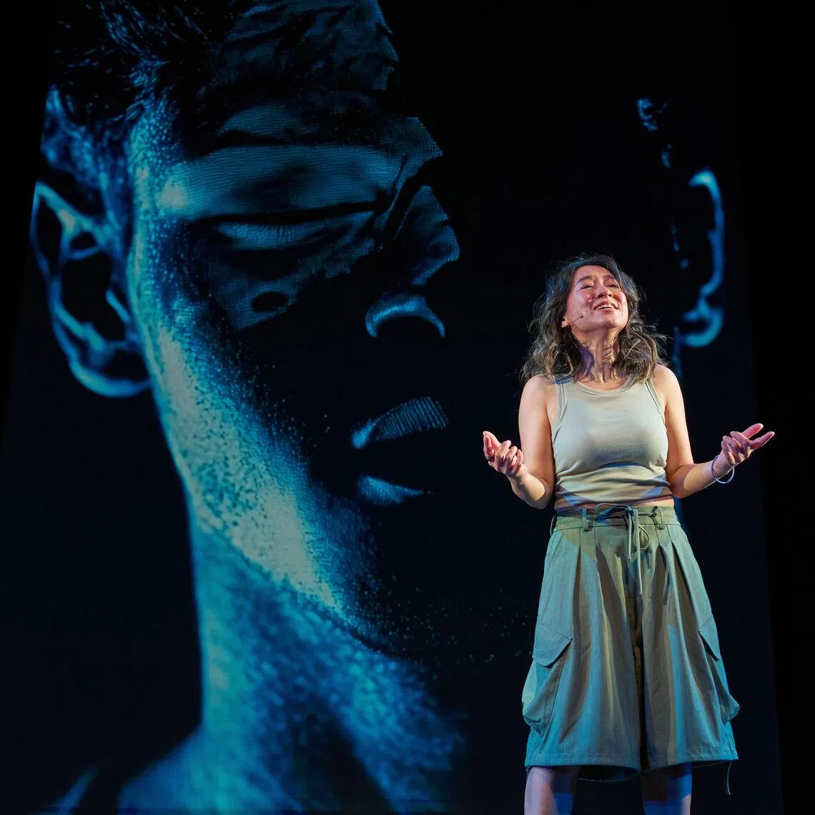 Inch Chua's one-woman musical sees her trying to build the perfect man. 