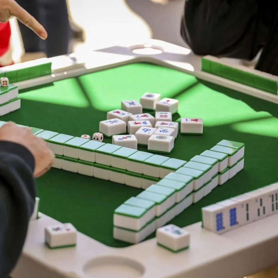 Mahjong is an old game born in the mid-1800s near Shanghai and spread throughout China and other Asian countries.