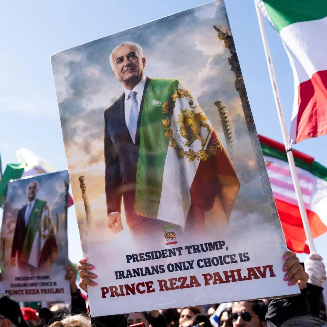 Former crown prince Reza Pahlavi entered the global spotlight during anti-government protests in Iran, which peaked in January.