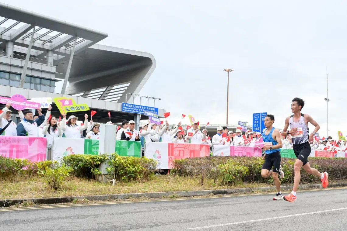 The Shenzhen Bay Port will form part of the route for the National Games cross-boundary marathon at the China 15th National Games. 