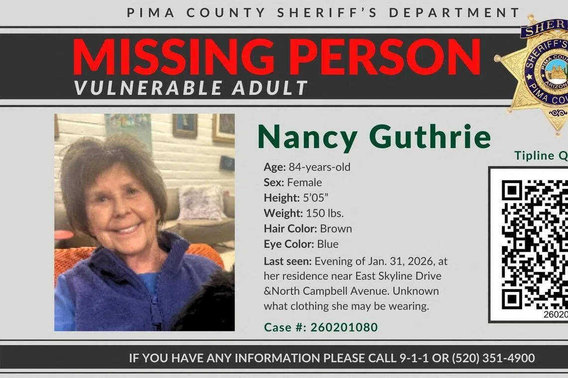 US TV host Savannah Guthrie says, ‘We believe our mom is still out there’