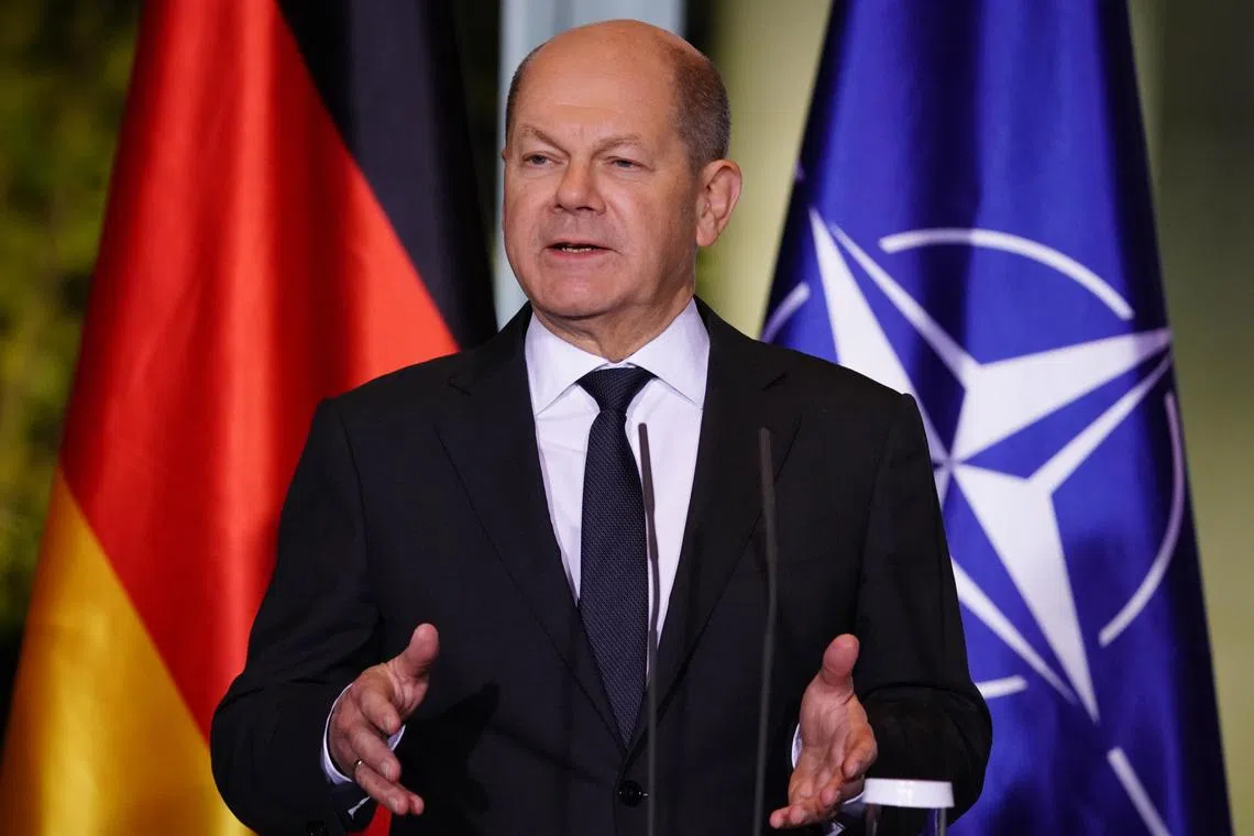 German Chancellor Olaf Scholz took office promising continuity with the era of Angela Merkel, who ended her 16 years as chancellor a widely respected figure.