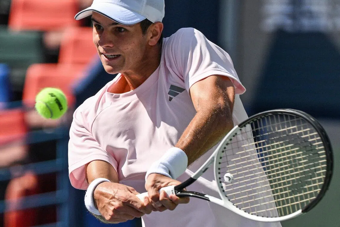Spain’s Jodar went on to beat van de Zandschulp 6-7 (4-7), 6-4, 6-2 at the Shanghai Masters.