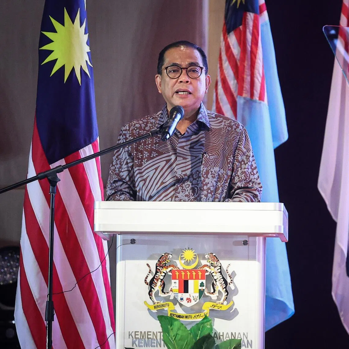 Khaled Nordin said the government had already paid nearly 95 per cent of the contract value.