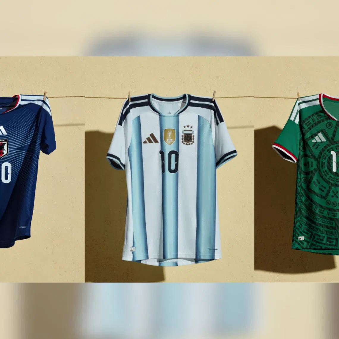 Contest winners may pick a jersey of their choice from the selection available at adidas stores in Singapore, subject to availability.