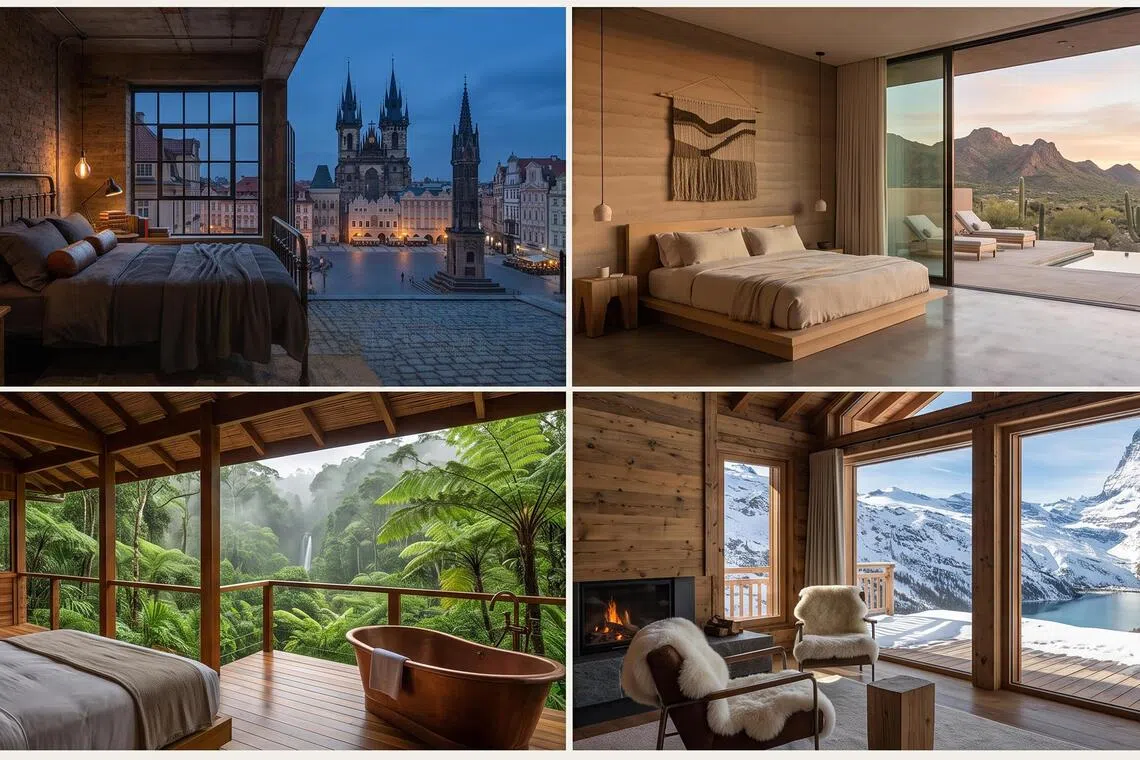 As AI use becomes increasingly prevalent, holidamakers may find themselves falling into such traps without even realising the images they see, such as these AI-generated pictures, are not real.