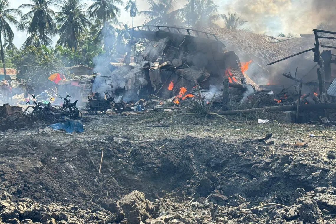 Philippines voices concern over Myanmar air strike deaths, injuries