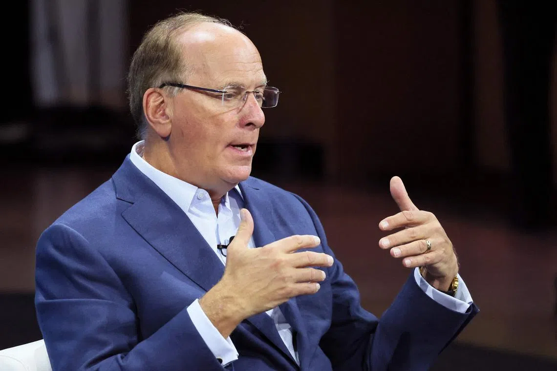 BlackRock CEO Larry Fink said he expects most crypto companies will fold after FTX’s demise. speaking at the New York Times DealBook Summit on Nov 30, 2022.