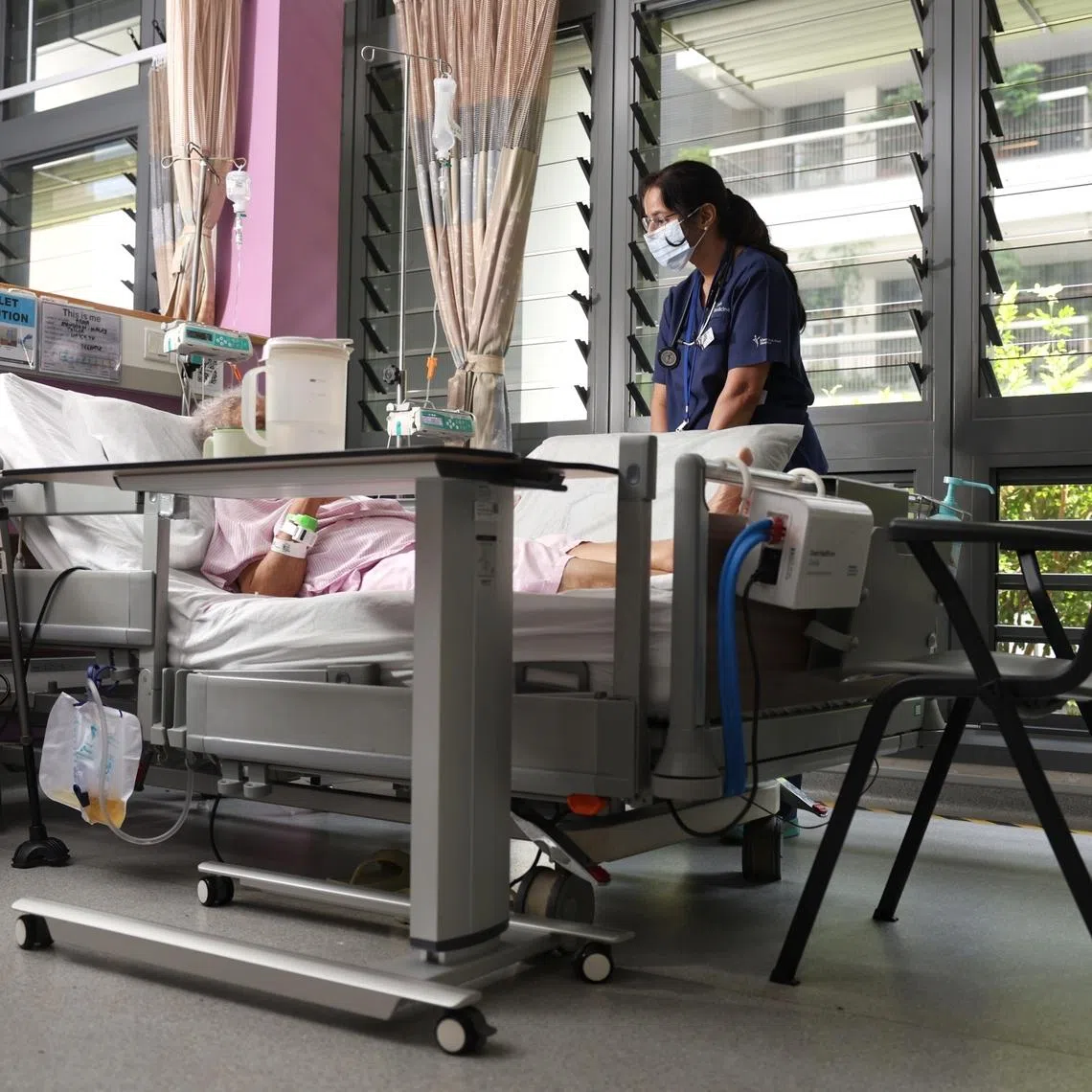 The Geriatric Short Stay Ward allows patients to be evaluated as soon as possible after admission rather than only after being transferred to a ward.