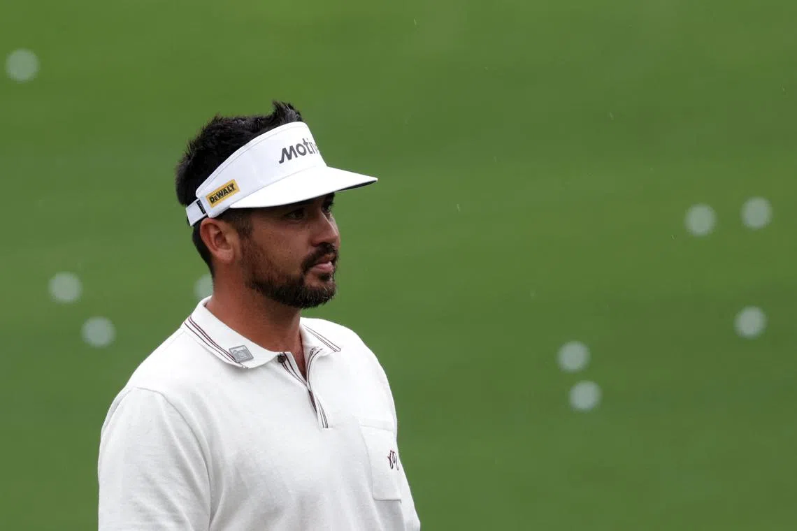 FILE PHOTO: Golf - The Masters - Augusta National Golf Club, Augusta, Georgia, U.S. - April 7, 2025 Australia's Jason Day during a practice round REUTERS/Mike Segar/File Photo