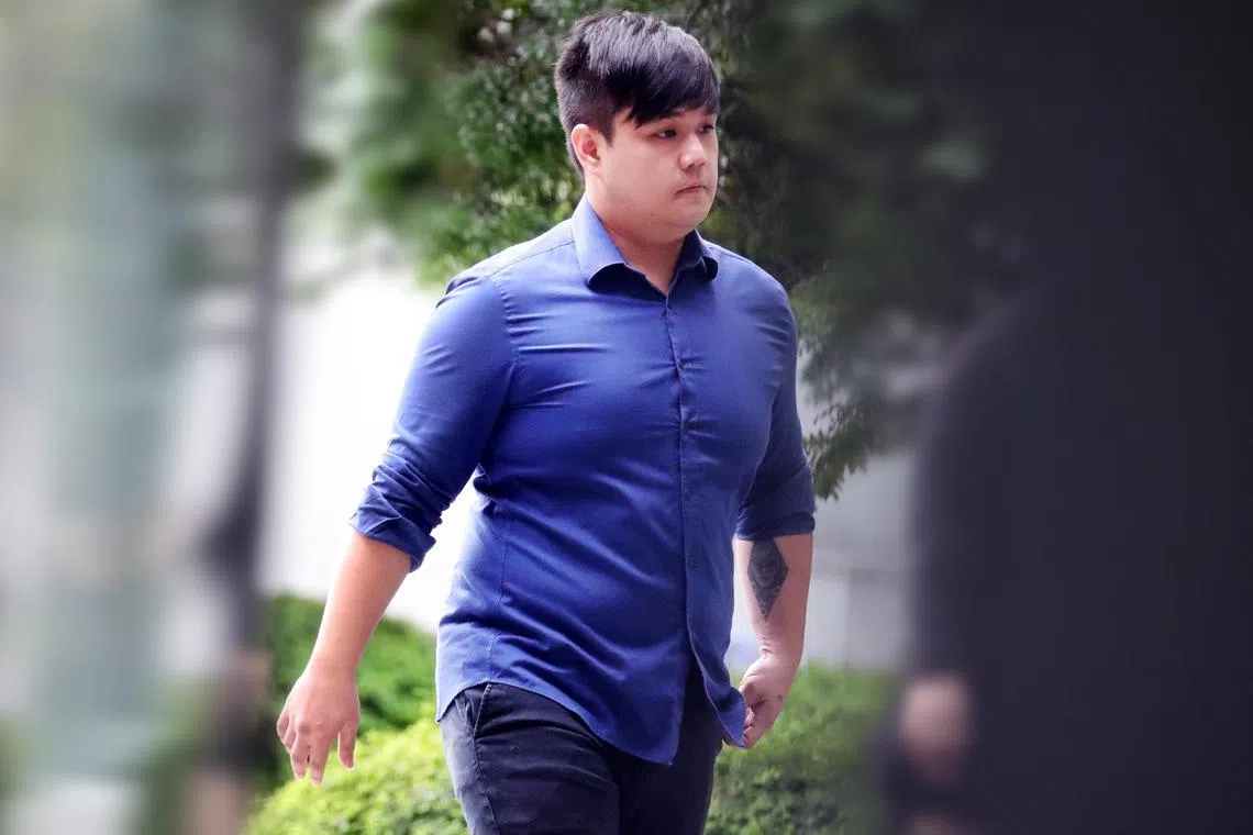 Mark Teo Sin Yan was sentenced to three months and 22 weeks’ jail.