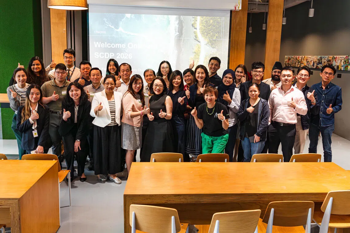 suppliers who took part in fairprice group supply chain decarbonisation programme in 2026 where they learnt how to map carbon emissions and implement sustainability plans
