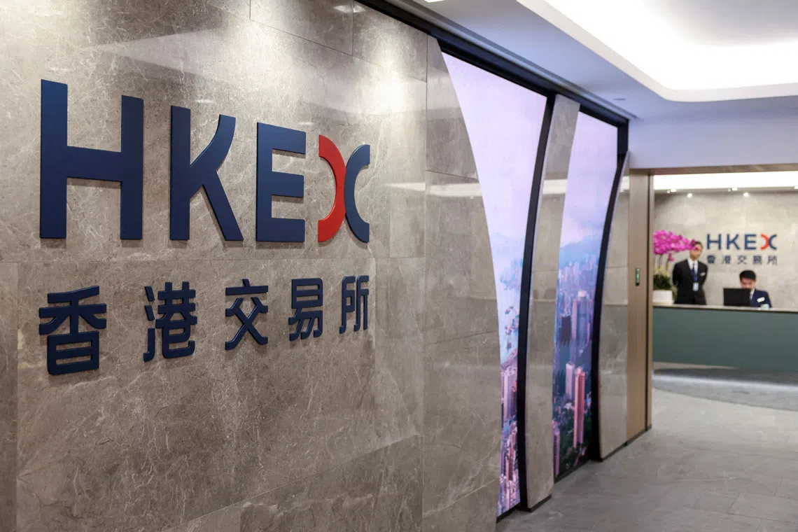 Hong Kong stock exchange posts record half-yearly profit