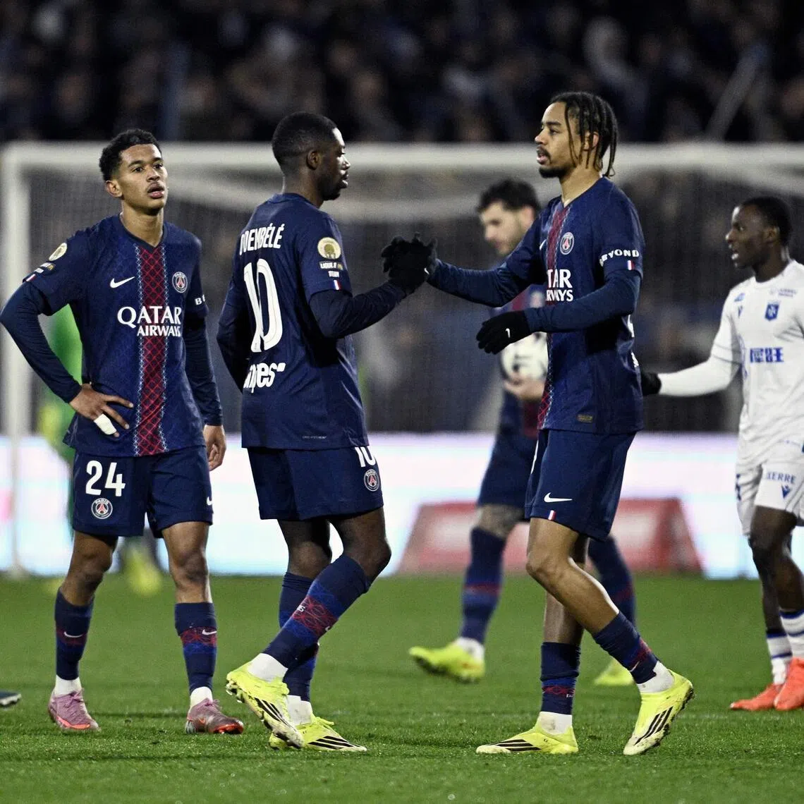 Paris Saint-Germain are among the clubs battling for direct passage to the last 16 of the Champions League as they seek to retain their crown.