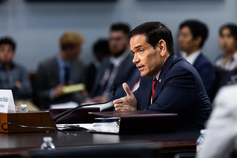 US Secretary of State Marco Rubio's trip will give the Trump administration a chance to sell its preliminary Iran accord to Gulf Arab allies.