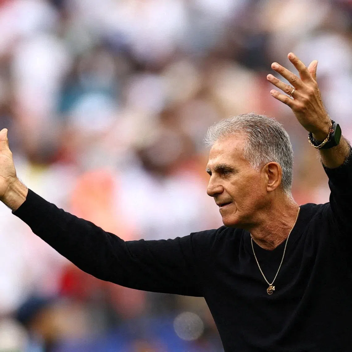 It is Carlos Queiroz's fifth World Cup appearance as a coach.