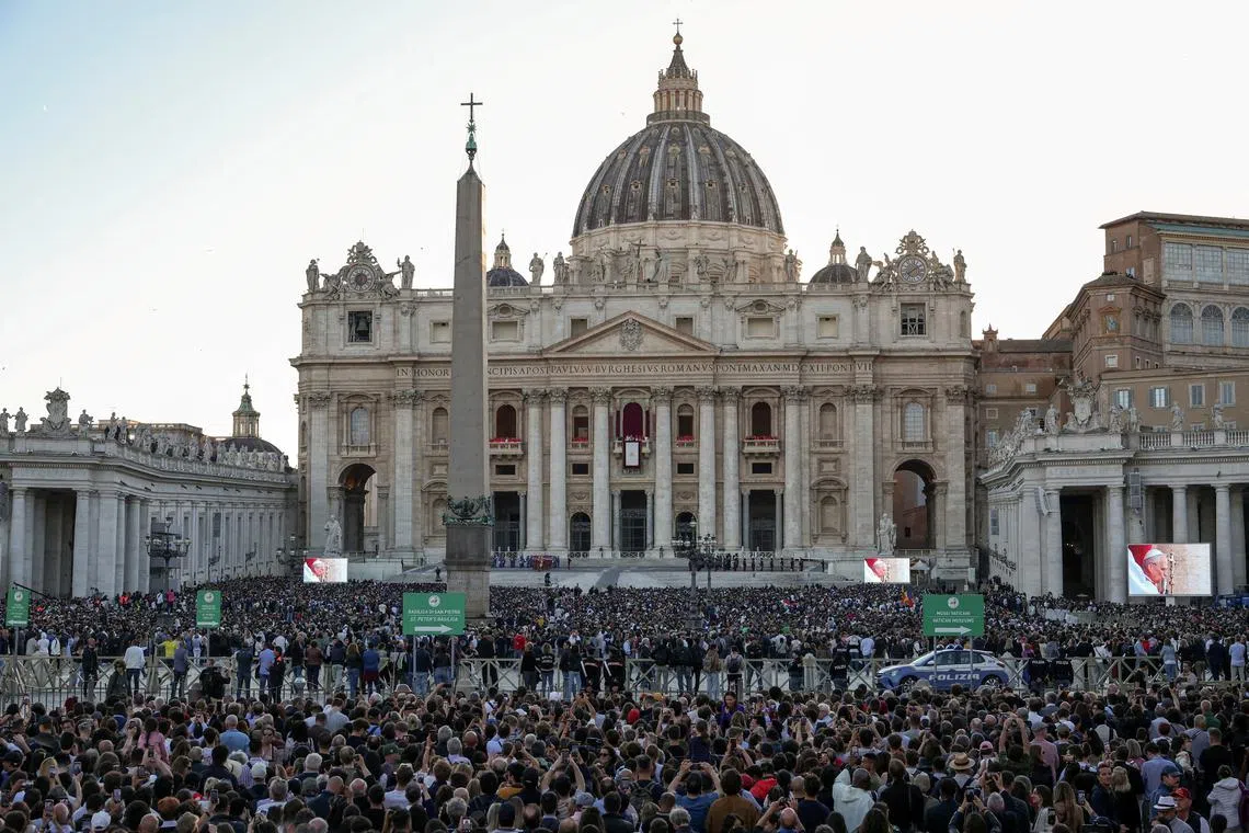 In his first appearance, Pope Leo offers three big clues about his papacy |  The Straits Times