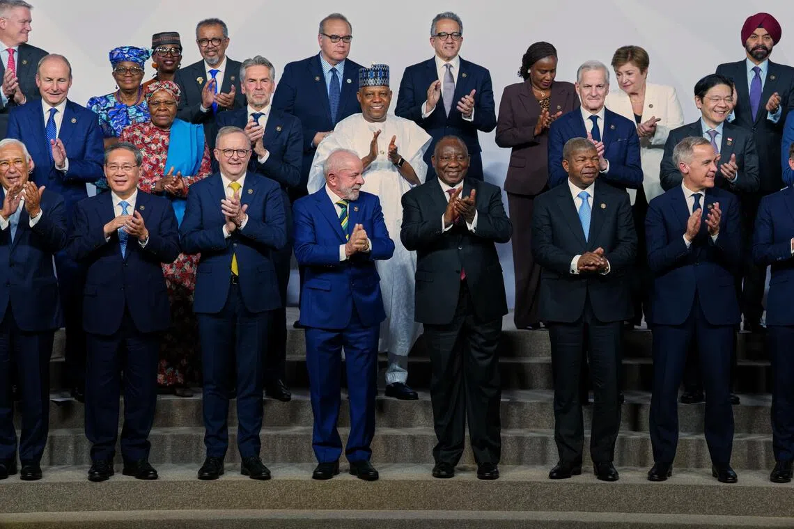 The retreat by the US at the G-20 summit has allowed other nations to look past their problems with each other.