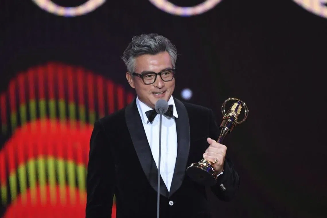 Christopher Lee took home Best Actor in a Miniseries or Television Movie for the legal drama Port Of Lies.