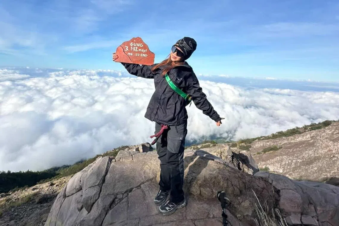Ms Syairah, 26, had travelled to Bali to celebrate her birthday. 