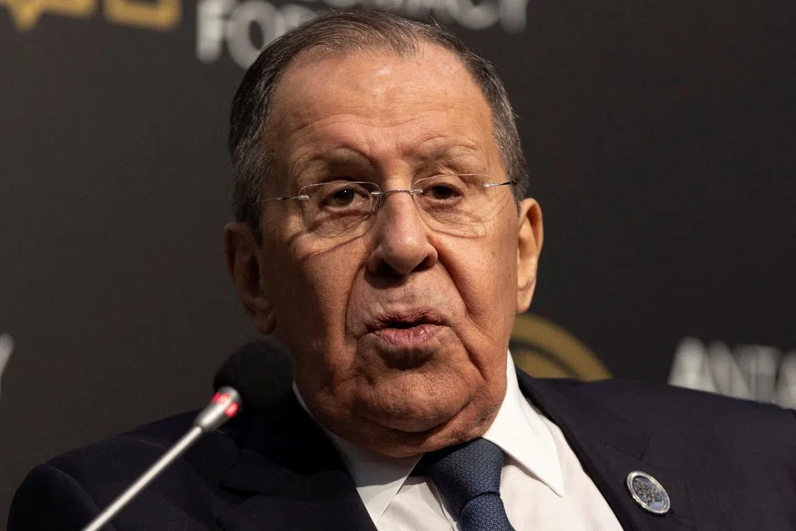 Russia's Lavrov says US discarding international conventions, pursuing its own interests
