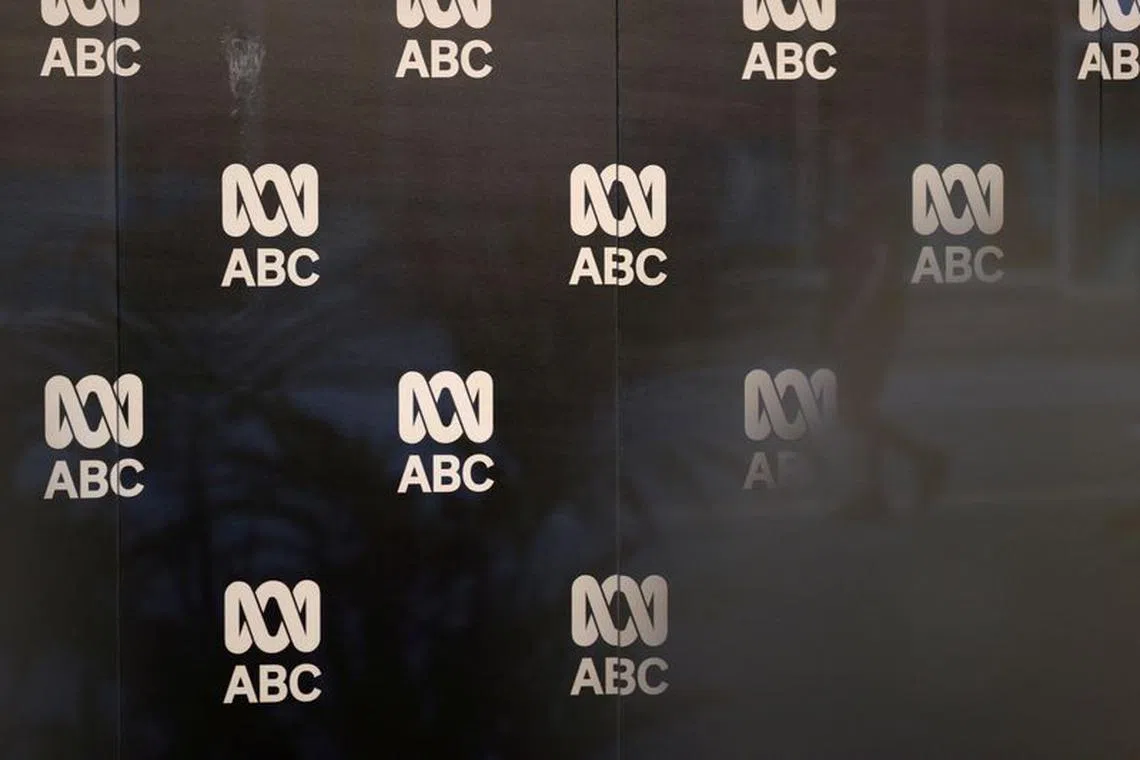 FILE PHOTO: The ABC (Australian Broadcasting Corporation) logo is pictured at its headquarters in Sydney, Australia, July 1, 2020. REUTERS/Loren Elliott/File Photo