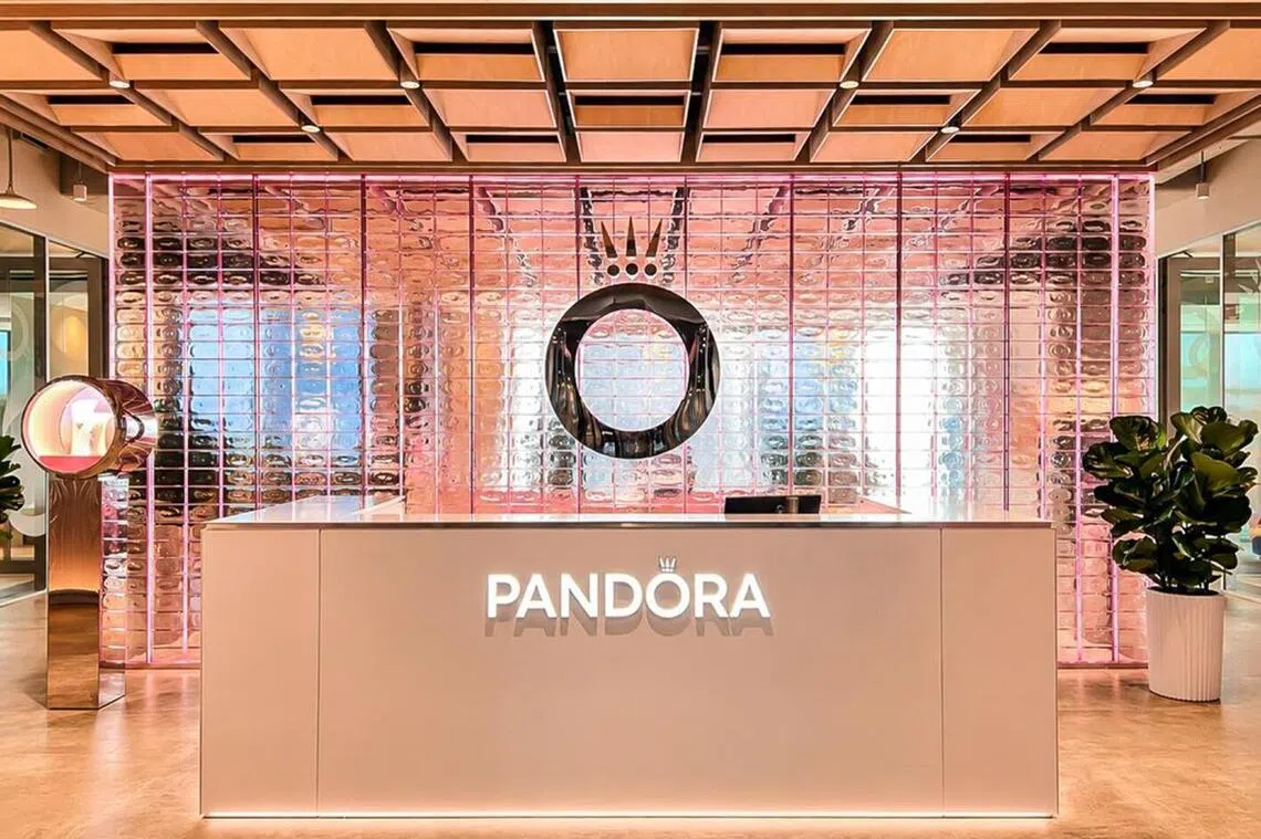 Pandora has a pink new regional base in Singapore.