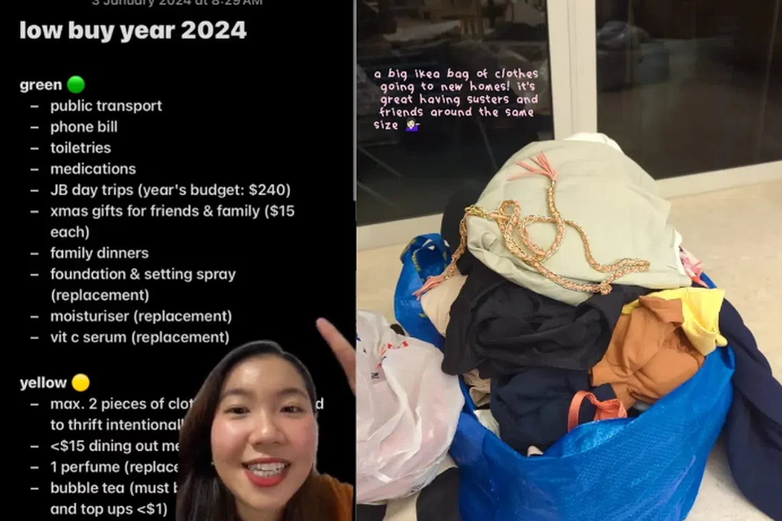 Underconsumption core encourages users to maximise using what they have and to buy only what they need.