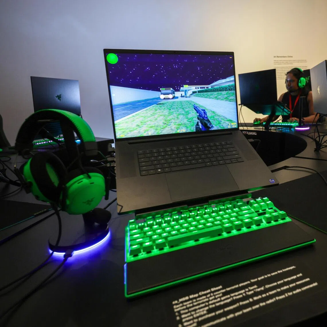 Art Remembers features a playable artwork by Singaporean artist Charles Lim Yi Yong and Geek Culture founder Lim Yeong Chun which sets the Counter-Strike game in an HDB estate.