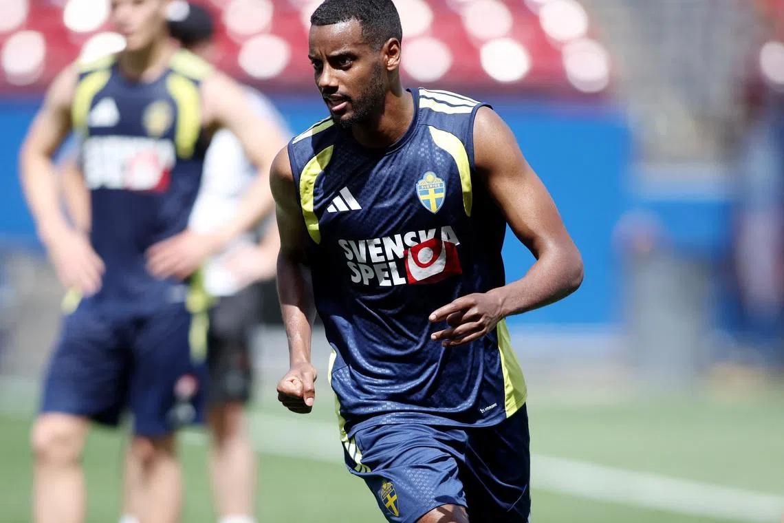Soccer Football - FIFA World Cup 2026 - Sweden Training - FC Dallas Stadium, Frisco, Texas, U.S. - June 9, 2026 Sweden's Alexander Isak during training IMAGN IMAGES via Reuters/Tim Heitman
