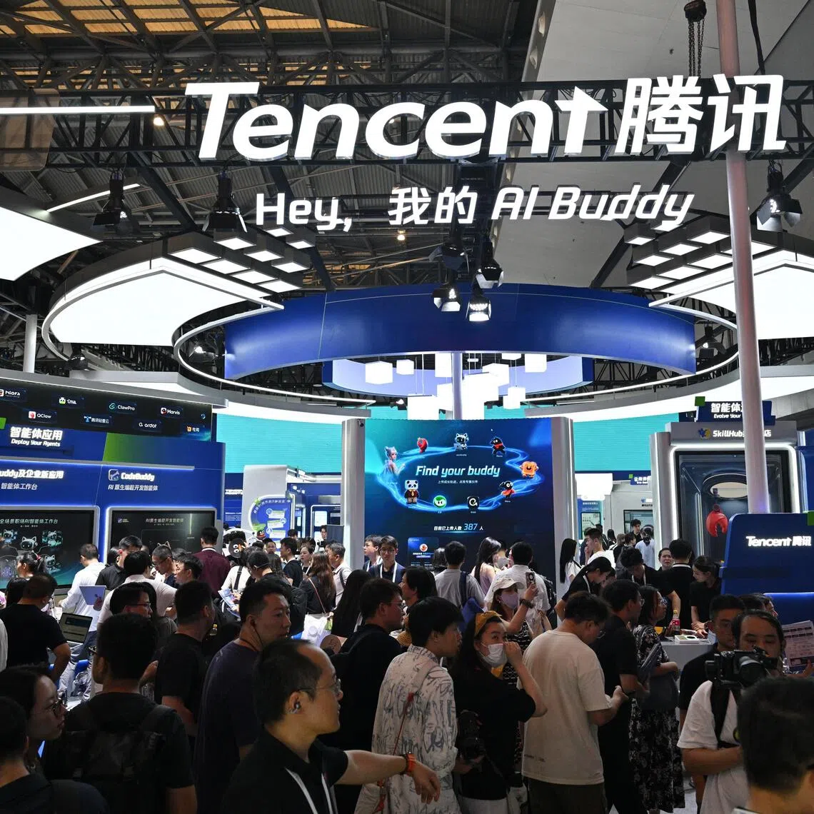 The deal highlights the surging computing needs of Tencent’s AI expansion.