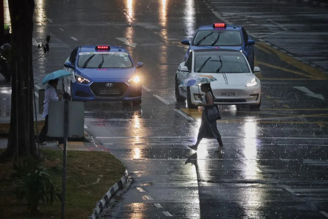 Short thundery showers are expected between the late morning and afternoon over parts of the island on most days.