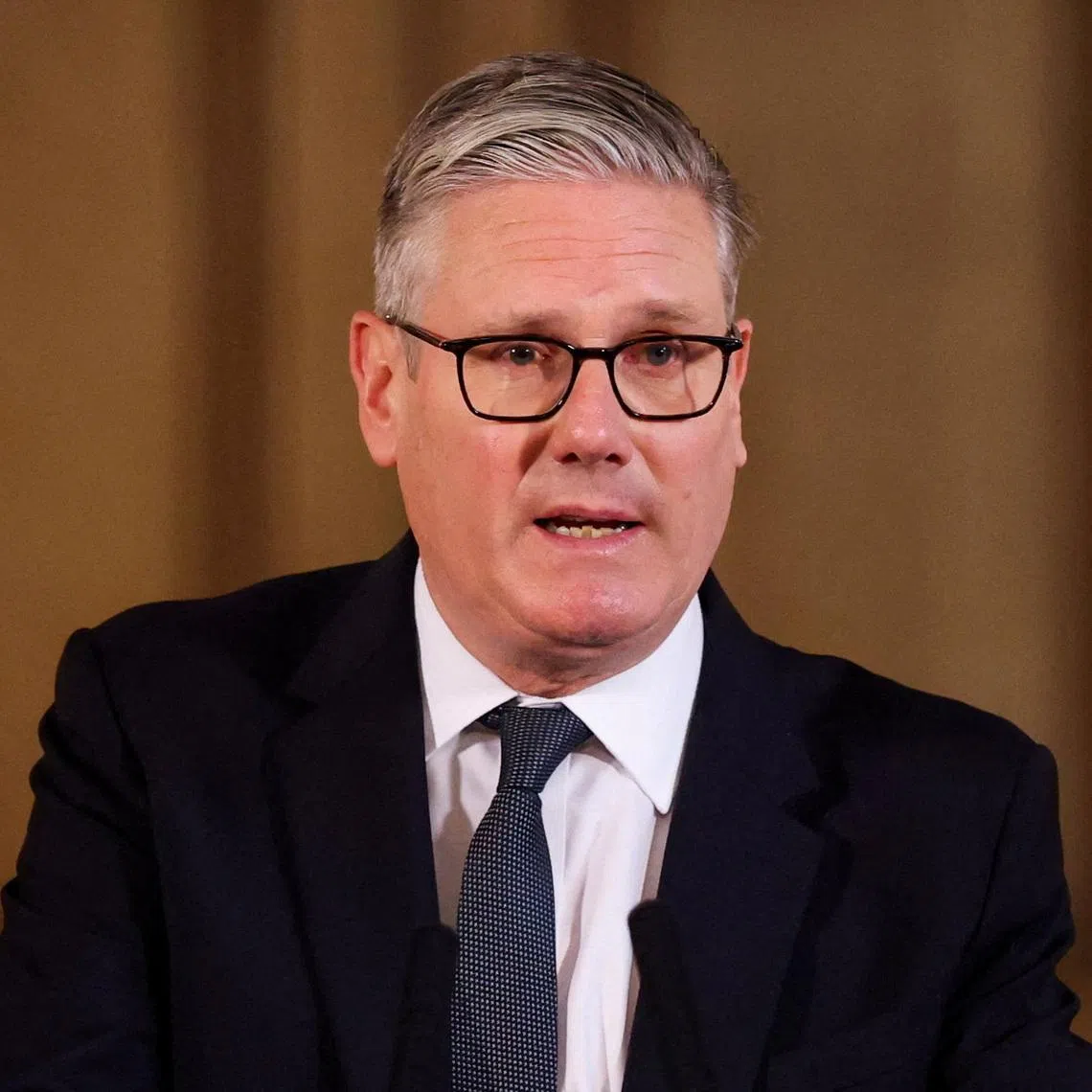 Britain's Prime Minister Keir Starmer was adamant he was "not going to walk away".