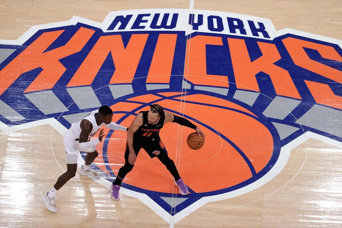 Riding-high New York Knicks head to Cleveland with commanding 2-0 lead ...