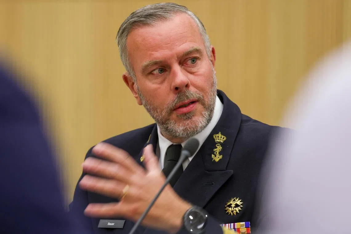 Chair of the Nato Military Committee, Admiral Rob Bauer, said Ukrainian commanders were right to be “cautious” while probing for weaknesses in the Russian lines.